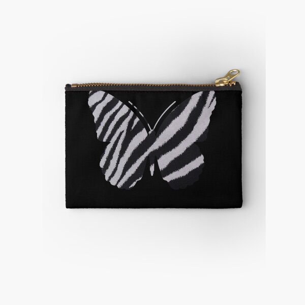 Item preview, Black and White Zebra Butterfly T-Shirt designed and sold by DesignsbyZazz.