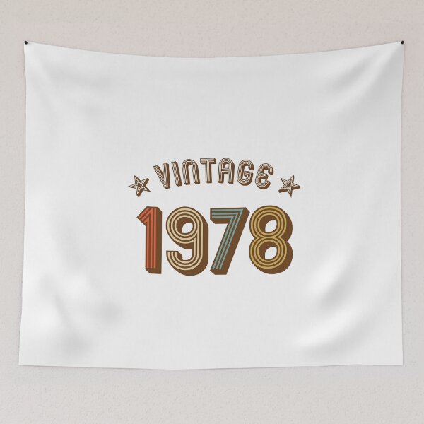 Item preview, 1978 vintage retro vintage year of birth birthday designed and sold by GeogDesigns.