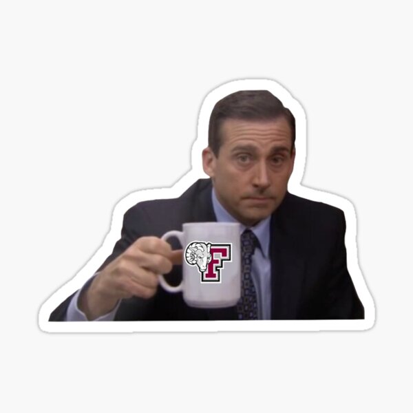 "Fordham Mug" Sticker for Sale by adigiuseppe Redbubble