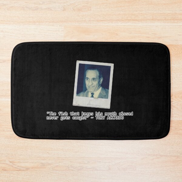 Item preview, Tony Accardo Quote designed and sold by Lucky-Devil.