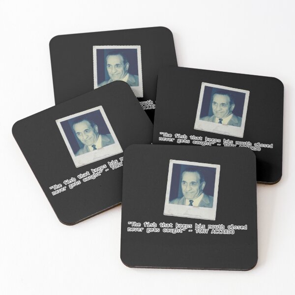 Item preview, Tony Accardo Quote designed and sold by Lucky-Devil.