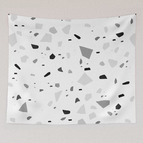 Item preview, Black Gray White Terrazzo #1 #decor #art  designed and sold by Anita's & Bella's Art.
