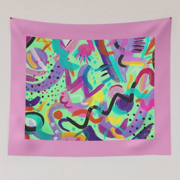 Item preview, Eighties Funky Pattern designed and sold by JadClu.
