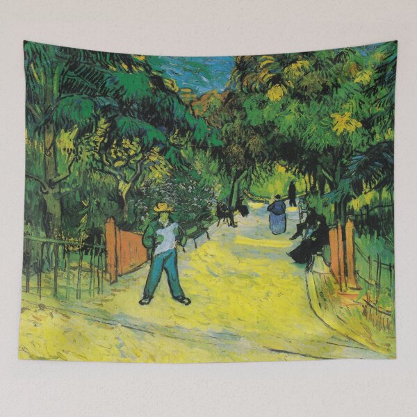 Item preview, Entrance to the Public Garden in Arles, Vincent Van Gogh designed and sold by Pavel Polyansky.