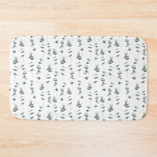 Item preview, Eucalyptus baby blue leaves. Watercolor eucalyptus ornament designed and sold by derbisheva.