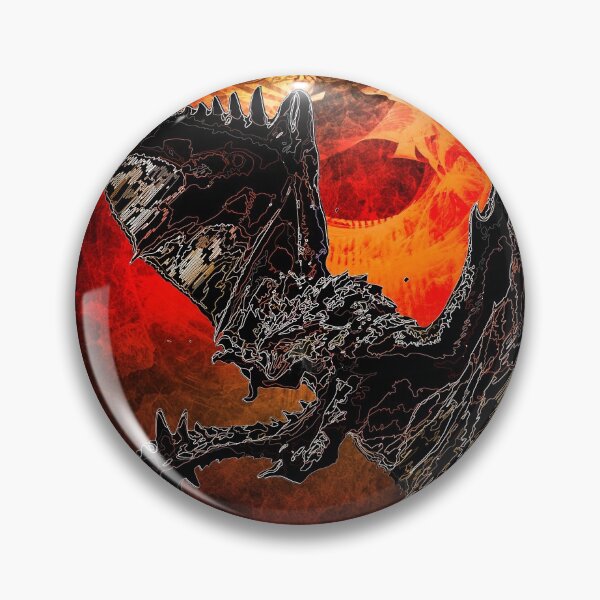 Fire Drake Awakening Pin