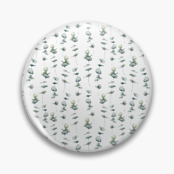 Item preview, Eucalyptus baby blue leaves. Watercolor eucalyptus ornament designed and sold by derbisheva.