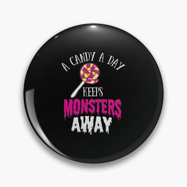 Item preview, Halloween Shirt Candy A Day Keeps The Monsters Away Gift Tee designed and sold by haselshirt.