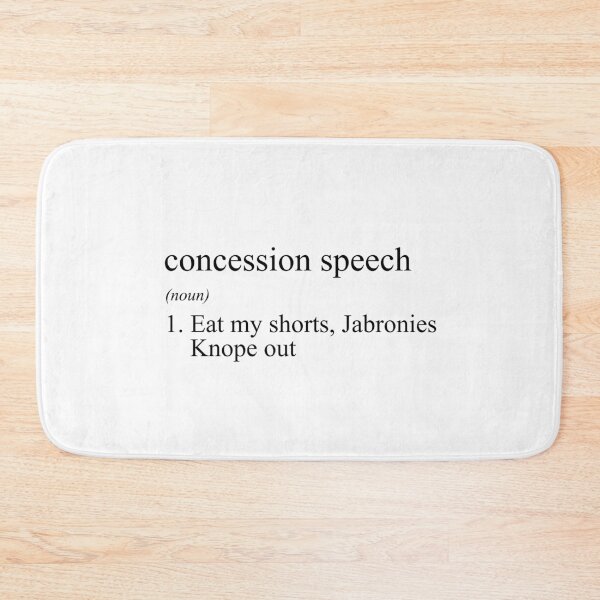 Item preview, Concession Speech - Leslie Knope designed and sold by bibliophan.