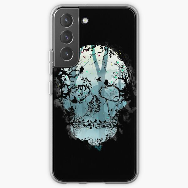 Dark Forest Skull Samsung Galaxy Soft Case