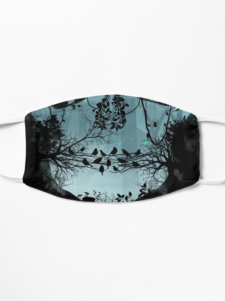 Alternate view of Dark Forest Skull Mask