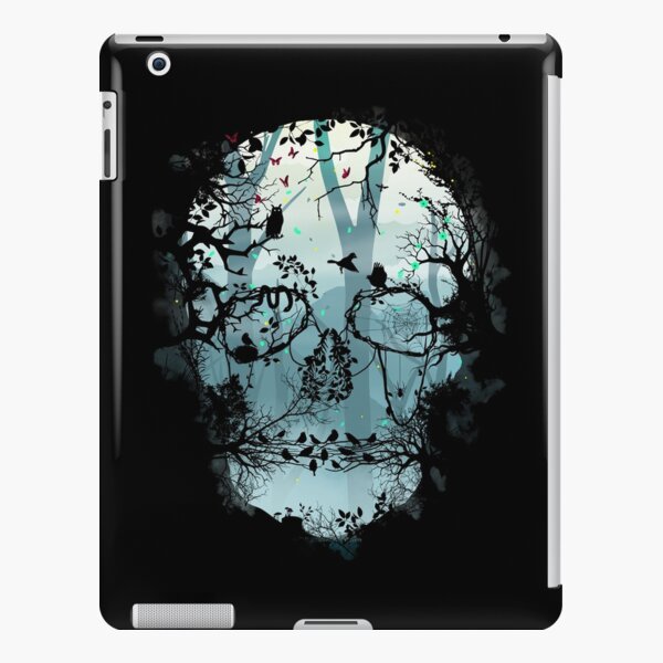 Dark Forest Skull iPad Snap Case