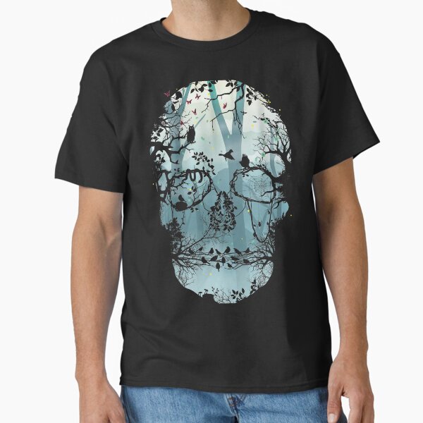 Item preview, Dark Forest Skull designed and sold by Sitchko.