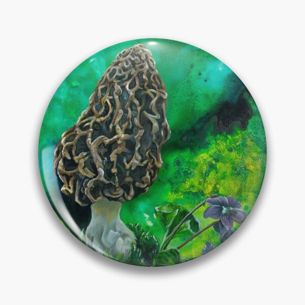 Item preview, Morel Mushroom and Voilets designed and sold by ARahe.