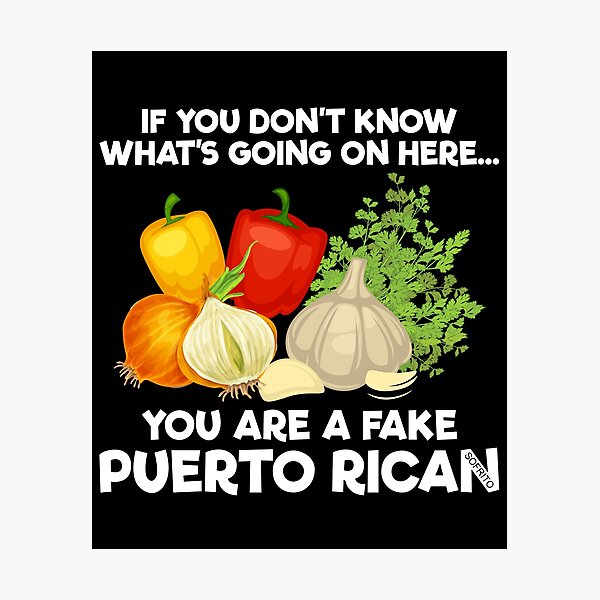 Aperçu de l'œuvre Sofrito Porto Rico Drôle Sofrito portoricain Meme créée et vendue par inkedtee.