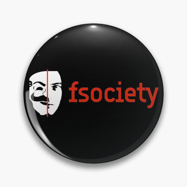 Item preview, fsociety (red) II designed and sold by Minuik.