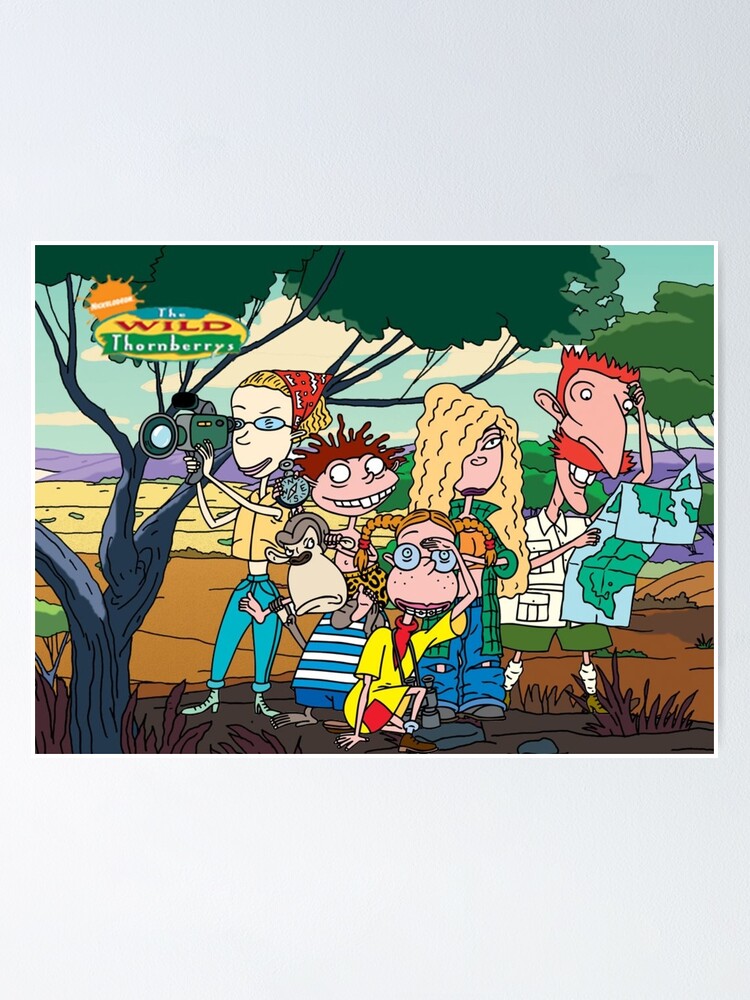 The Wild Thornberrys Poster By Blurclothinguk Redbubble