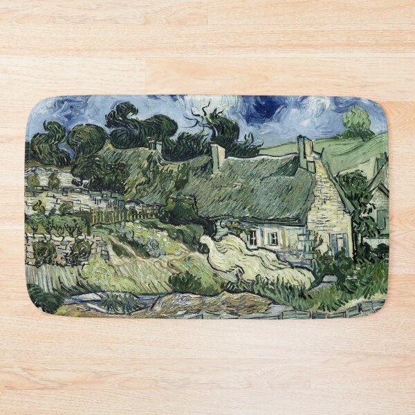 Item preview, Thatched Cottages at Cordeville, Vincent van Gogh designed and sold by Pavel Polyansky.