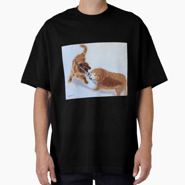 Item preview, Golden Retrievers Playing in the Snow  designed and sold by Lenina Olivas.