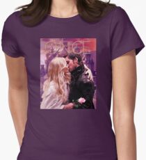 Kapitän Swan Camelot Aquarell Design 1 Tailliertes T-Shirt