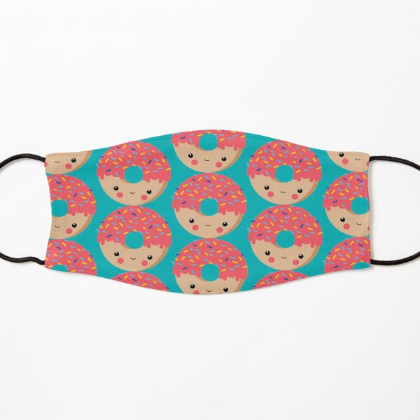 Kawaii Illustration Donut für Kinder Maske für Kinder
