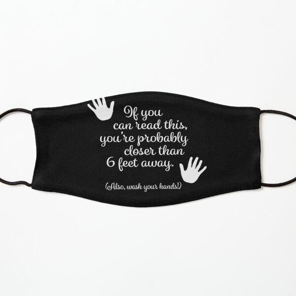 WASH YOUR HANDS! Kids Mask