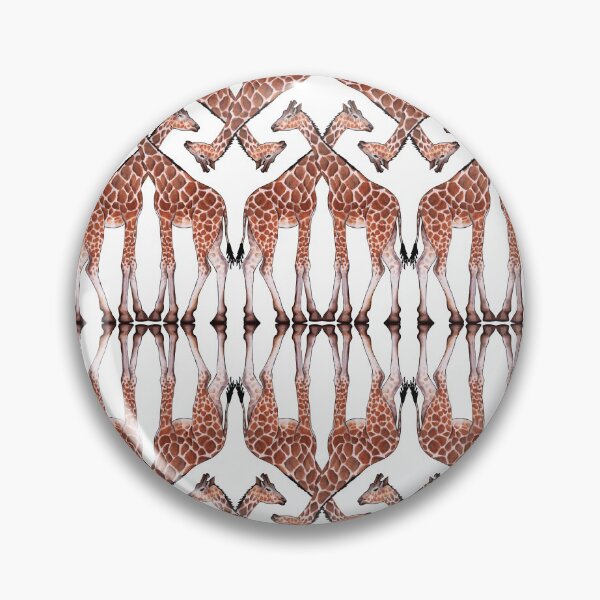 Item preview, Geometric Giraffes - Repeating Giraffe Pattern designed and sold by somecallmebeth.