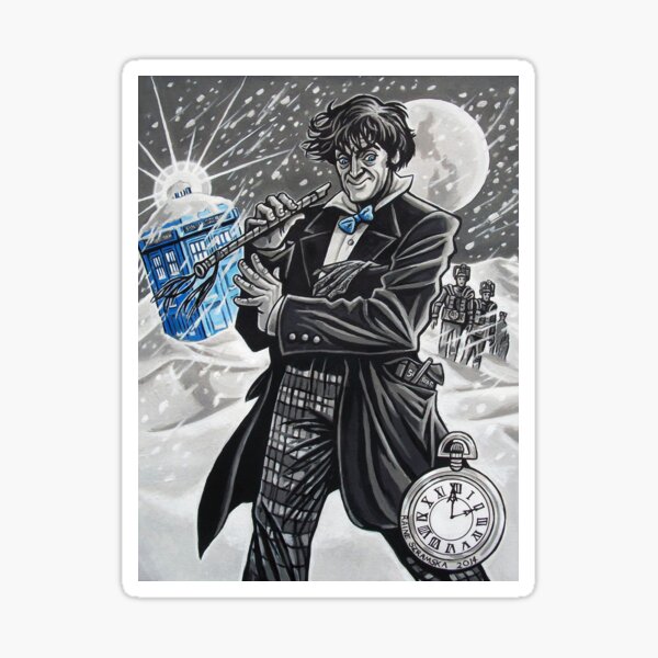 The Second Doctor Sticker