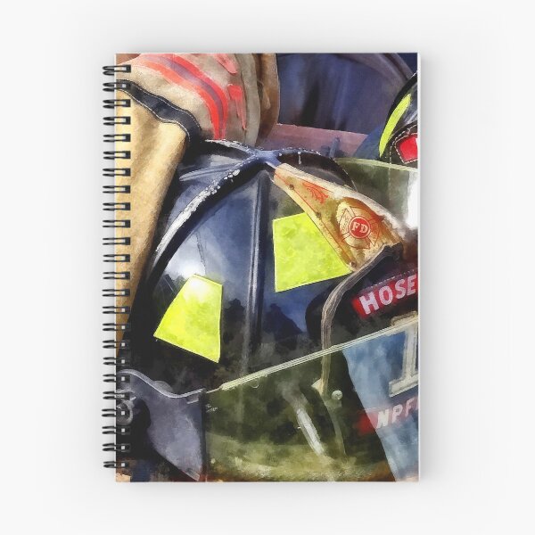 Item preview, Two Fire Helmets and Fireman's Jacket designed and sold by Susan Savad.
