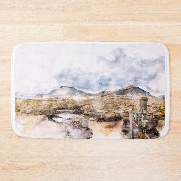 Item preview, Akrafjall on a beautiful day designed and sold by Gbenonys Art.