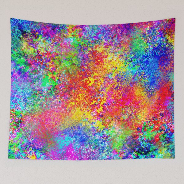 Item preview, Psychedelic Blacklight Splatter  designed and sold by Deborah Camp.
