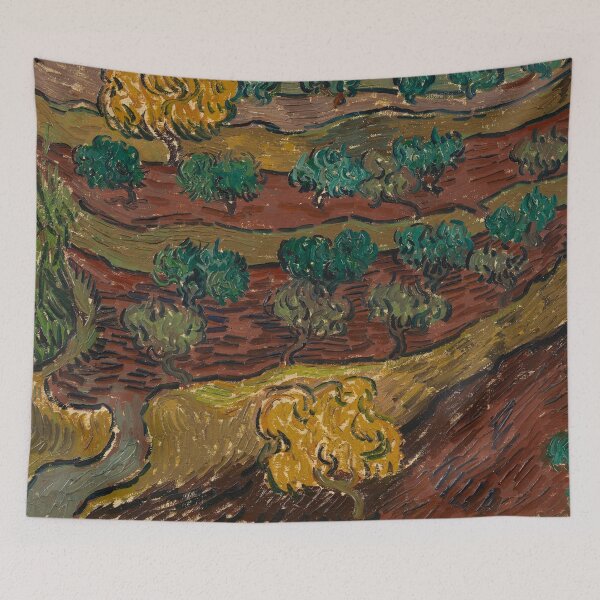Item preview, Olive Trees on a Hillside, by Vincent van Gogh designed and sold by Pavel Polyansky.