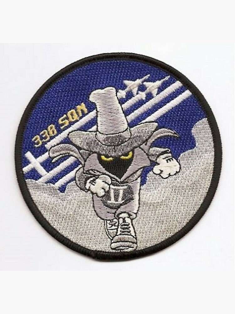 F-4 Phantom Spooky Phantom II 338 Squadron Patch Sticker
