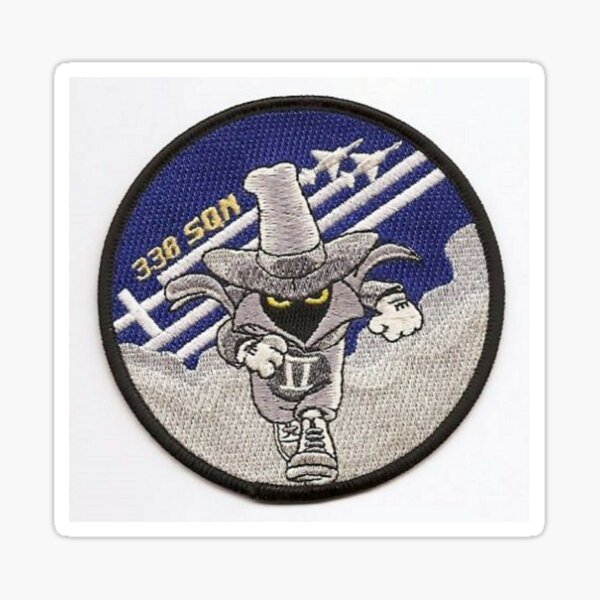 F-4 Phantom Spooky Phantom II 338 Squadron Patch Sticker