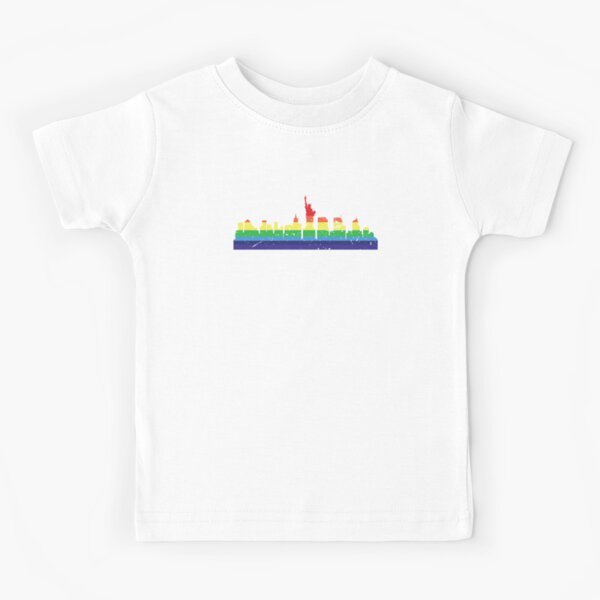 Item preview, LGBT Flag Rainbow Shirt LGBT New York City Pride designed and sold by Orange Pieces.