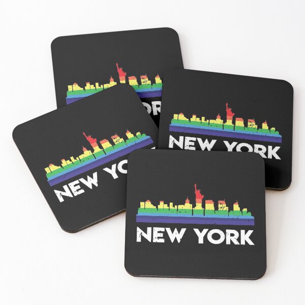 Item preview, LGBT Flag Rainbow Shirt LGBT New York City Pride designed and sold by Orange Pieces.