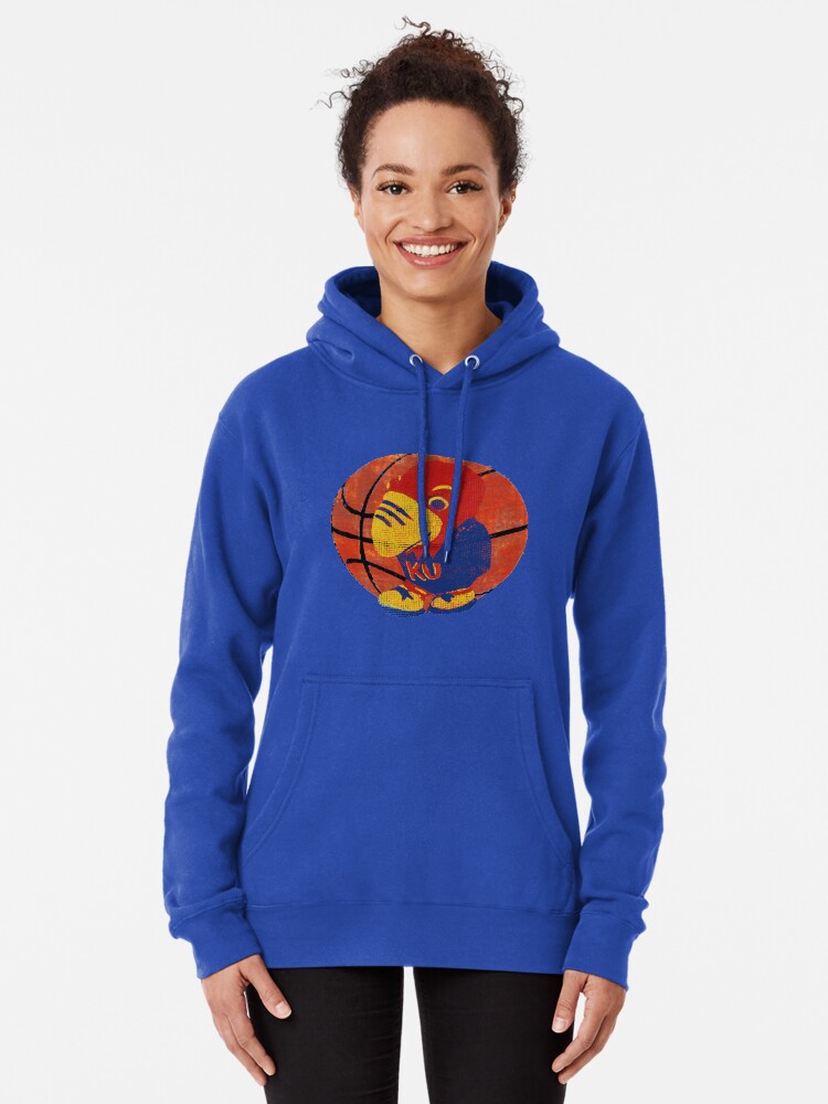 Old Time KU Jayhawk Basketball Pullover Hoodie for Sale by Ginny Luttrell Redbubble