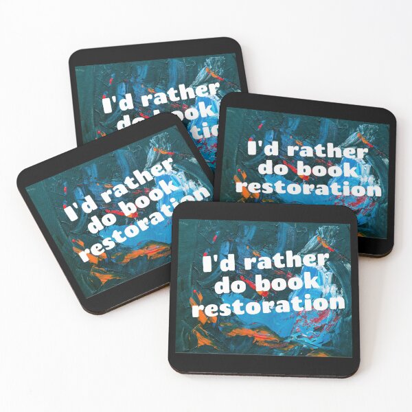Item preview, I'd rather do book restoration designed and sold by Darksun427.