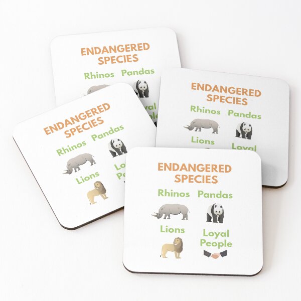 Item preview, Loyal People are Endangered Species designed and sold by NorseTech.