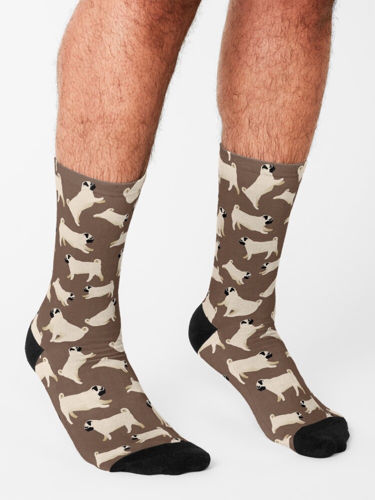 Alternate view of Playful Pugs Socks