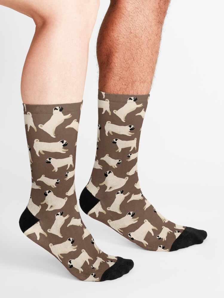 Alternate view of Playful Pugs Socks