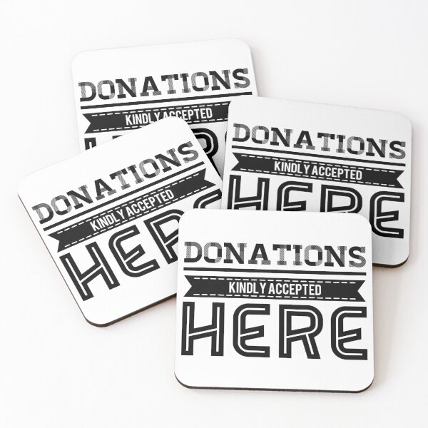 Item preview, Donations Kindly Accepted Here designed and sold by OfferHeat.