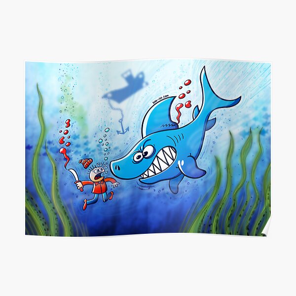 Sharks are Furious, Stop Finning! Poster