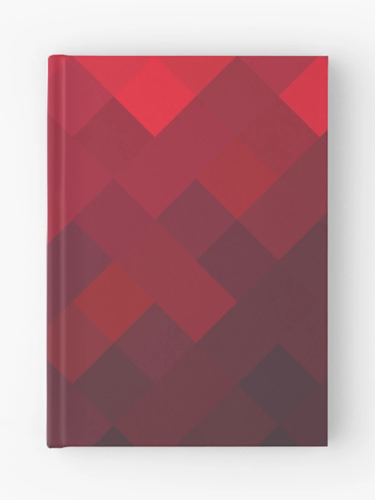 Thumbnail 1 of 3, Journal, Red Geometric Pattern designed and sold by Sitchko.