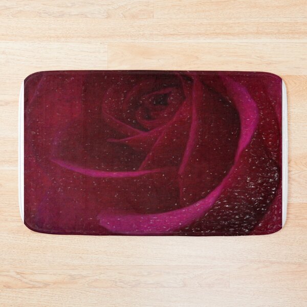 Item preview, A Burgundy Rose in Snow designed and sold by Sarah Vernon.