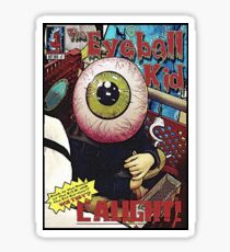 The Eyeball Kid: Comic Cover Sticker