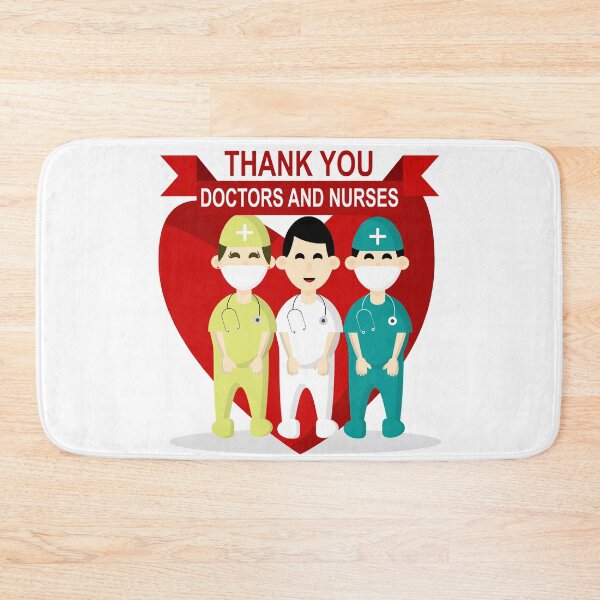 Item preview, THANK YOU DOCTORS AND NURSES designed and sold by Bakhrombek.