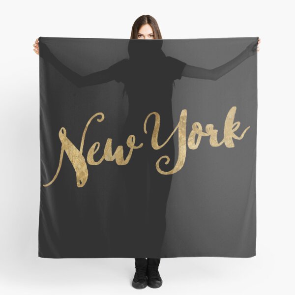Golden Look New York Scarf