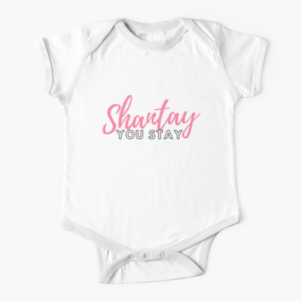 Shantay you stay Short Sleeve Baby One-Piece