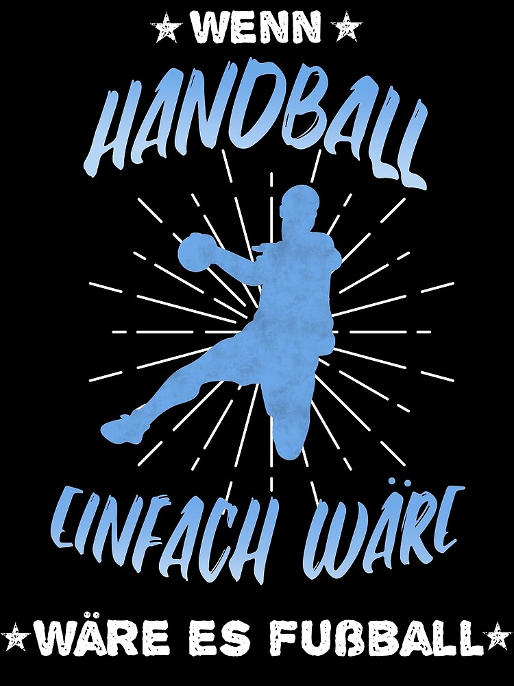 "Handball Handballer Spruch" Poster von JonasDesign Redbubble